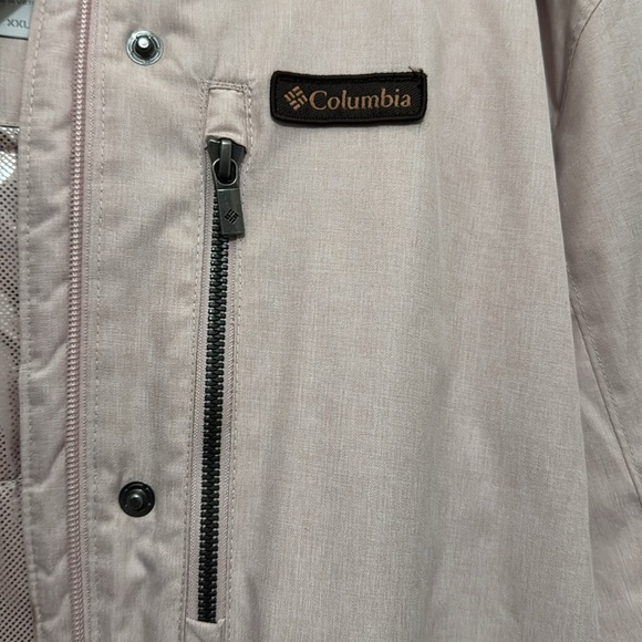 Columbia winter Omni-heat jacket size xxl. Is light/blush pink winter jacket. - Picture 10 of 11